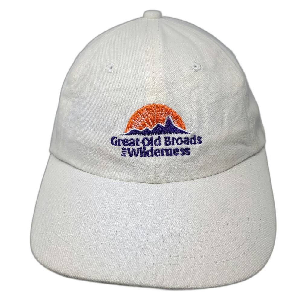 Port Authority Baseball Cap White One Size Great Old Broads for Wilderness Hat